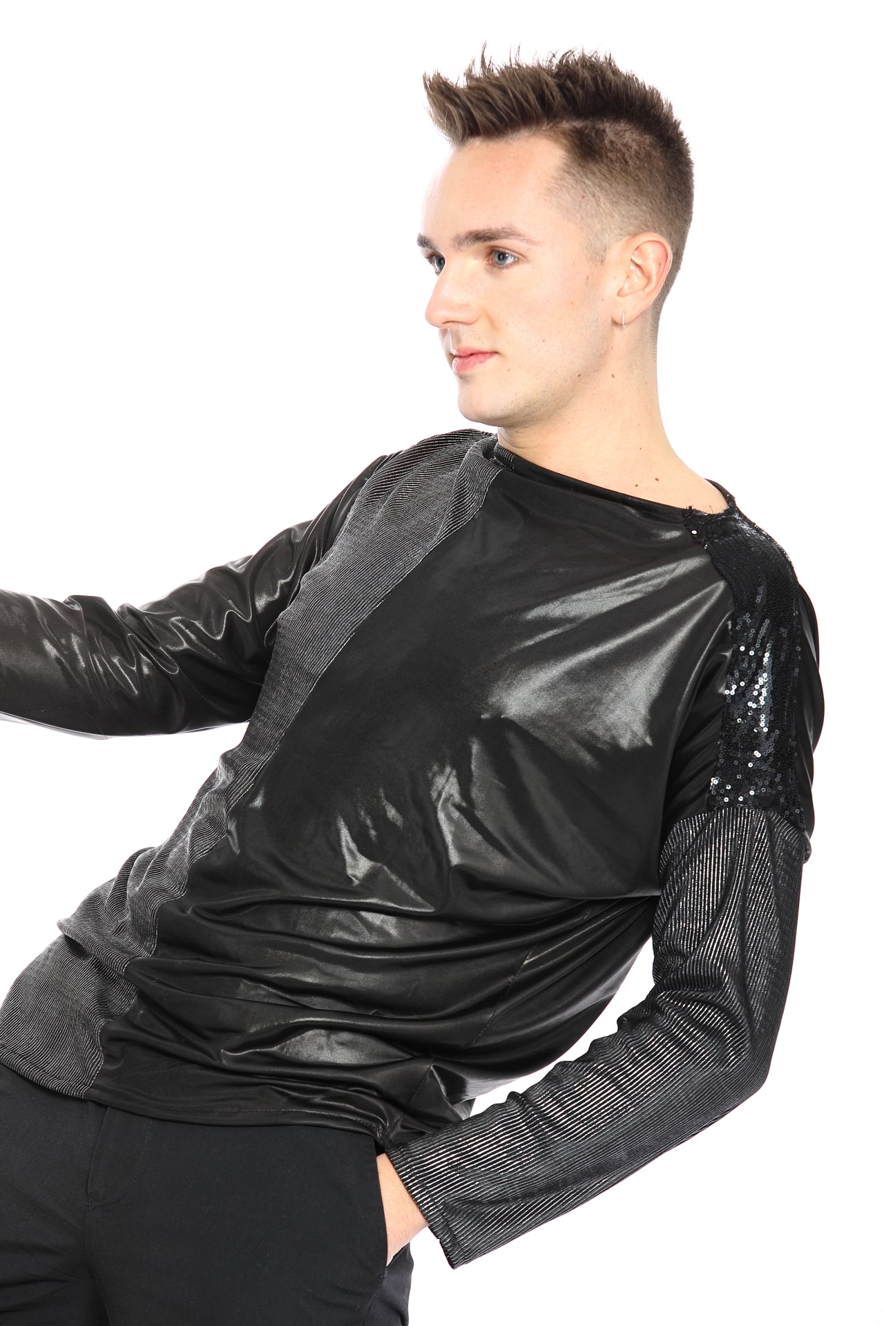 Silver black